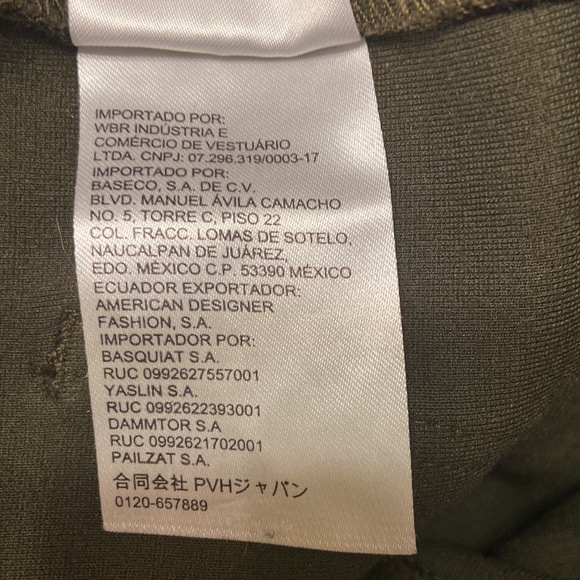 EUC Calvin Klein Olive Green Jegging, size US 8 - Picture 9 of 10